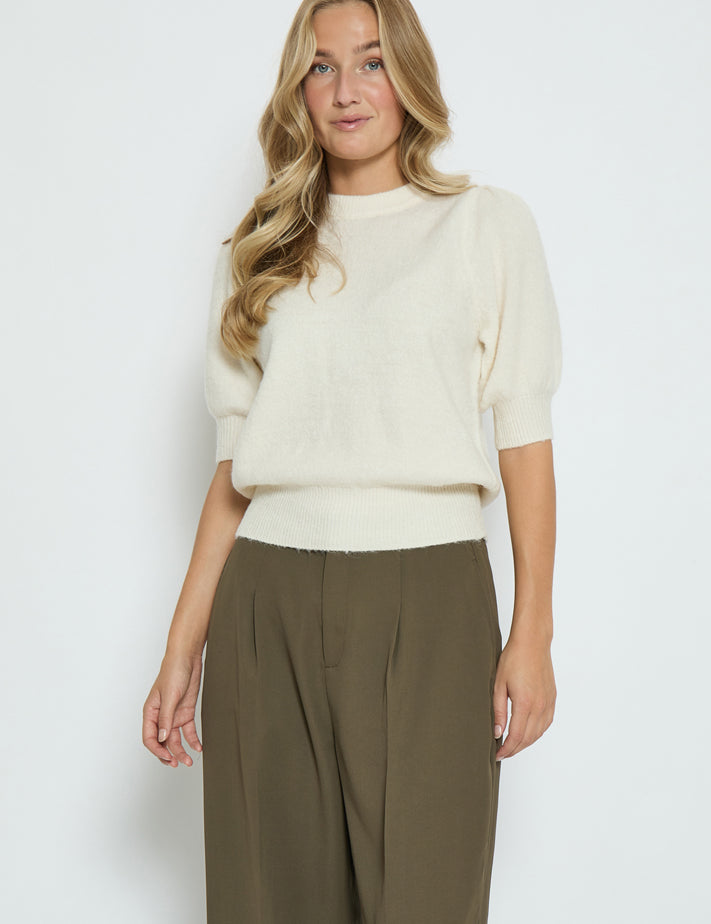 Desires DSGea Half Sleeve Knit Pullover Pullover 0011 Gardenia