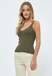 Desires DSGeisha Rib Top Toppe 5168 Beech
