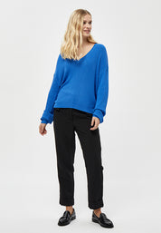 Desires DSGeisha Rib V Pullover Pullover 5130 NEBULAS BLUE