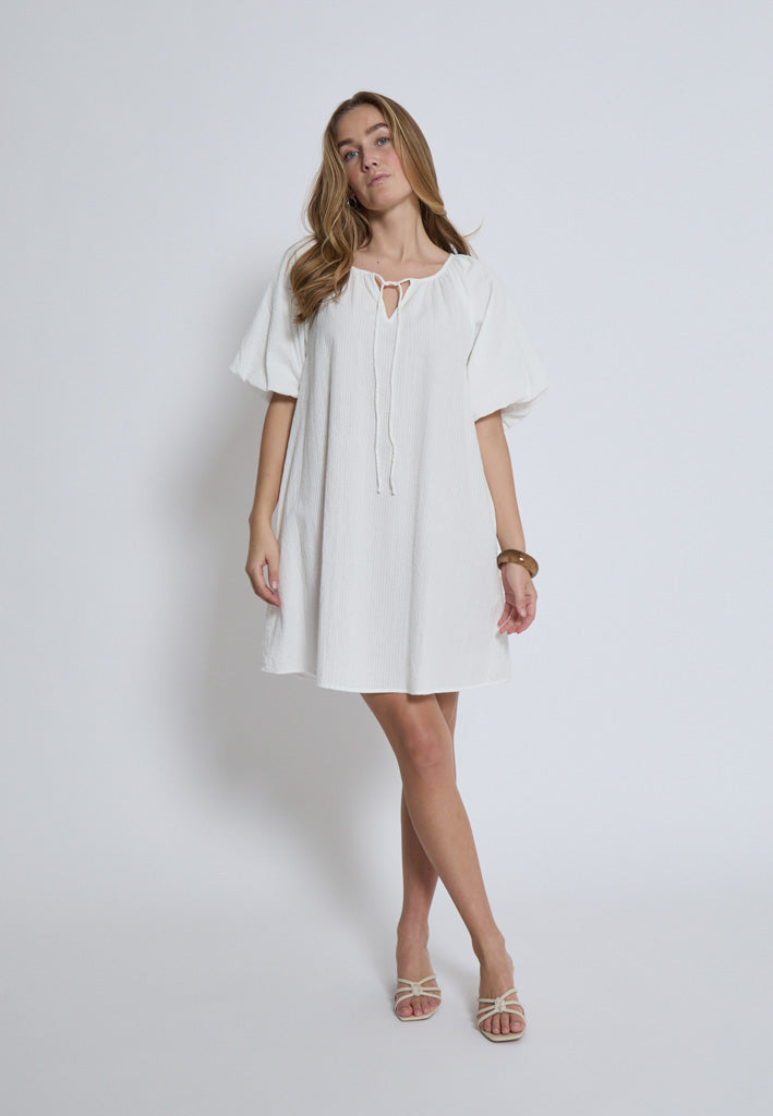 Desires DSGeorgia Short Dress Kjoler 235 Cloud Dancer