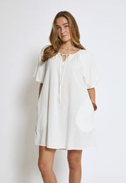Desires DSGeorgia Short Dress Kjoler 235 Cloud Dancer