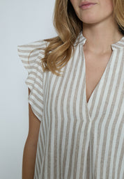 Desires DSGilda Top Toppe 6798S Burro Brown Stripe