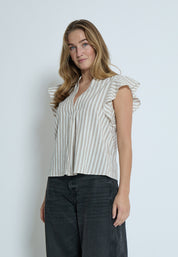 Desires DSGilda Top Toppe 6798S Burro Brown Stripe