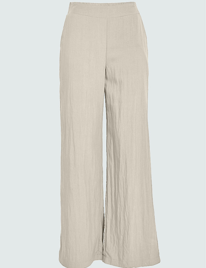 Desires DSGlenna Mid Waisted Pant Bukser 0140 Tofu