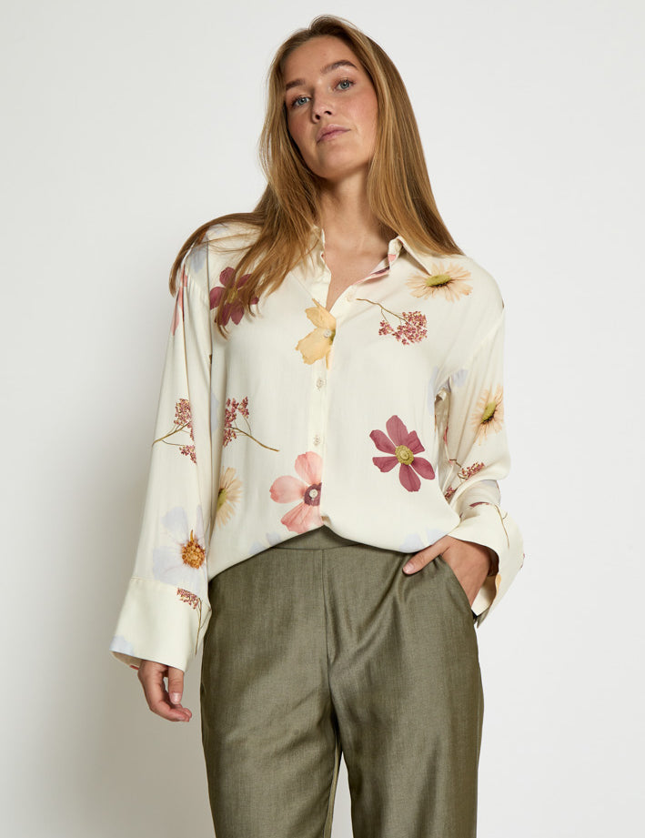 Desires DSHeidi Shirt Skjorter 0140P Tofu Print
