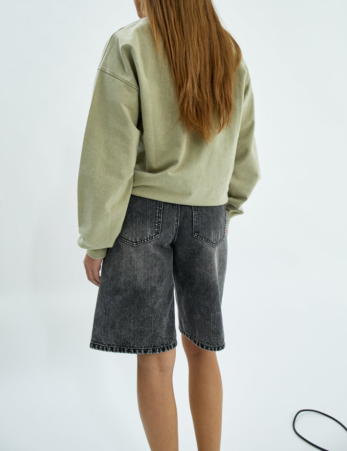 Desires DSHoanna Sweatshirt Sweatshirts 3829 Oil Green