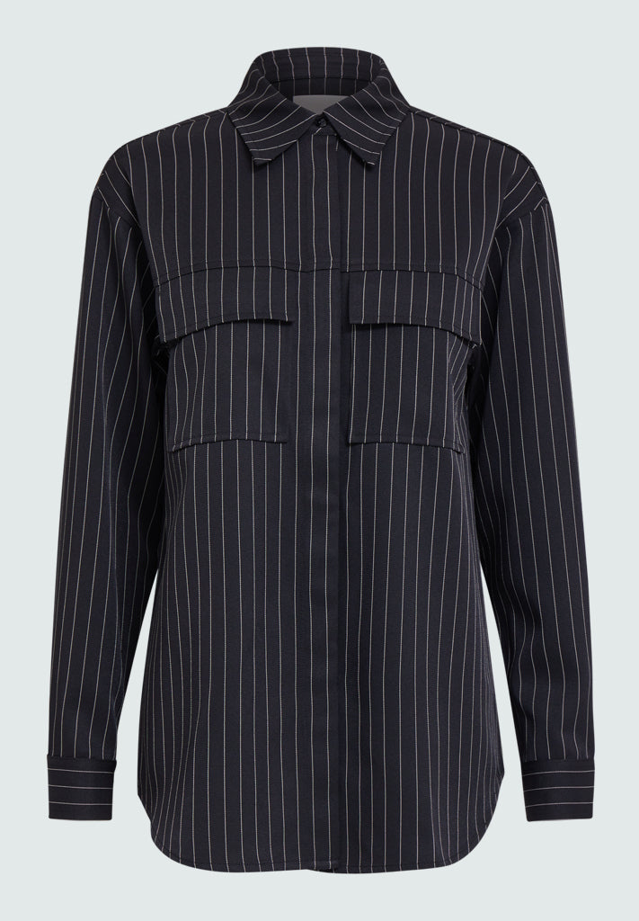 Desires DSKianna Skjorte Skjorter 9000S Black Stripe