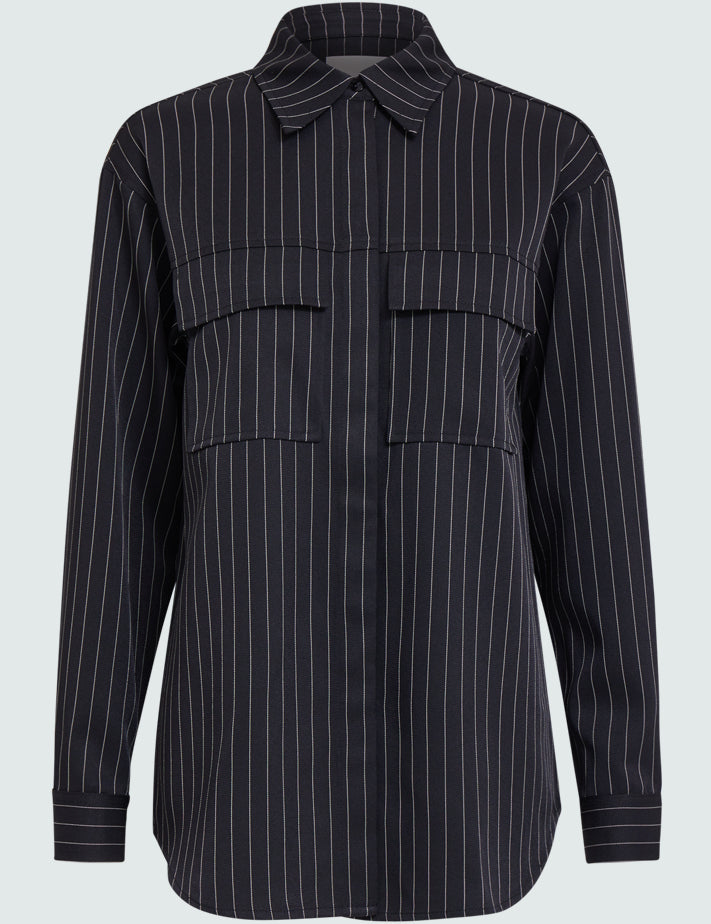 Desires DSKianna Skjorte Skjorter 9000S Black Stripe