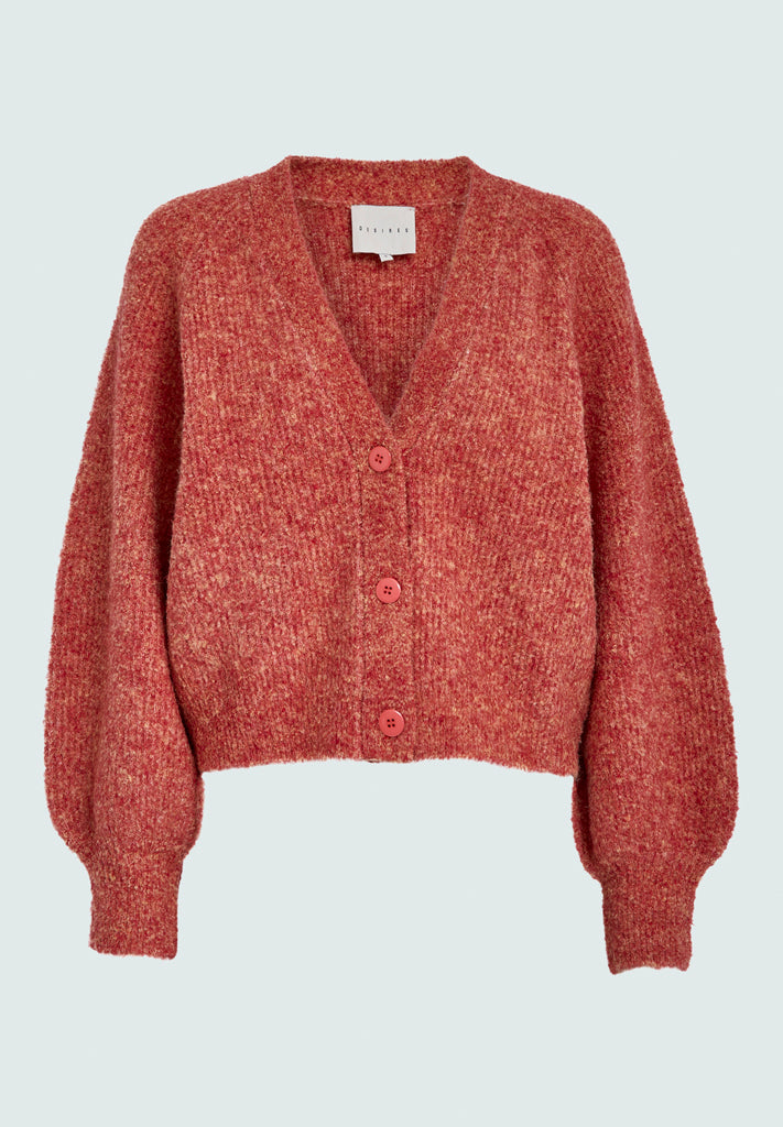 Desires DSKrista GRS Knit Cardigan Cardigans 4039M Virtual Pink Melange
