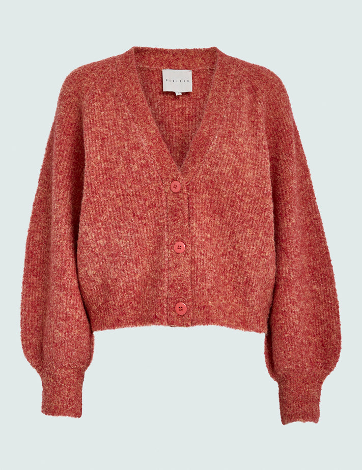 Desires DSKrista GRS Knit Cardigan Cardigans 4039M Virtual Pink Melange