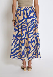 Desires DSLauren Maxi Nederdel Nederdele 0265P Sandshell Print