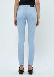 Desires DSLola Garment Dye MW Bukser Jeans 2272 Serenity Blue