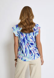 Desires DSMacie Bluse Bluser 1112P Angel Blue Print