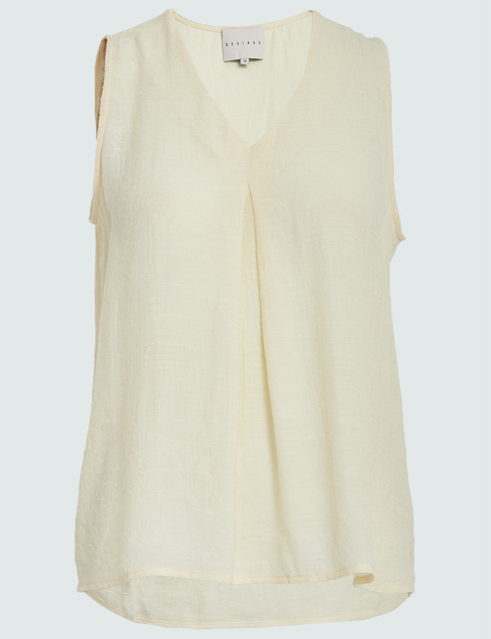 Desires DSMila V-Neck Top Toppe 0140 Tofu