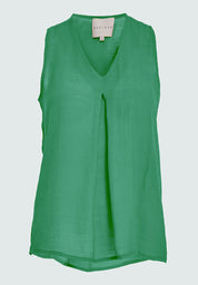 Desires DSMila V-Neck Top Toppe 4419 Ming Green