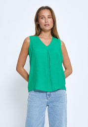 Desires DSMila V-Neck Top Toppe 4419 Ming Green
