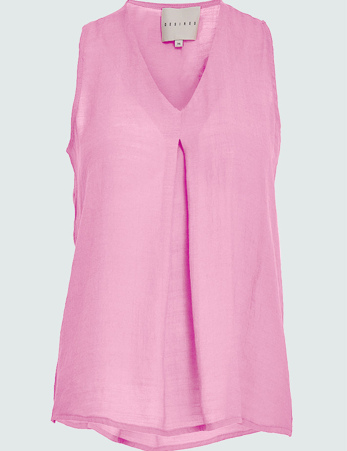 Desires DSMila V-Neck Top Toppe 7110 Sweet Lilac Pink