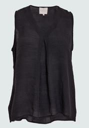 Desires DSMila V-Neck Top Toppe Sort