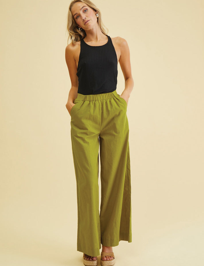 Desires DSNadine Wide Pant Bukser 3989 Pear Liqueur