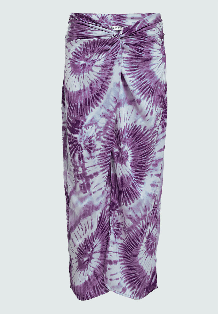 Desires DSNaomi Delilah Skirt Nederdele 7017P Hyacinth Print