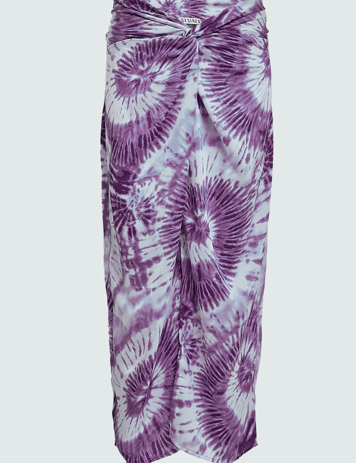 Desires DSNaomi Delilah Skirt Nederdele 7017P Hyacinth Print