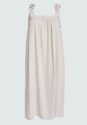 Desires DSNatalie Linen Short Strap Dress Kjoler 0140 Tofu