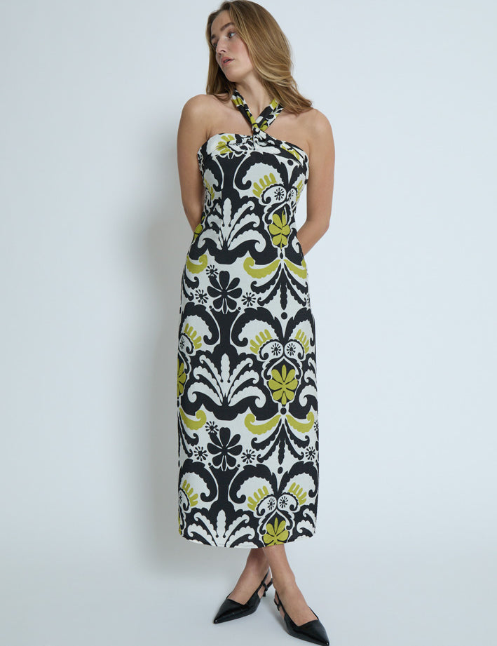 Desires DSNori Kjole Kjoler 0011P Gardenia Print