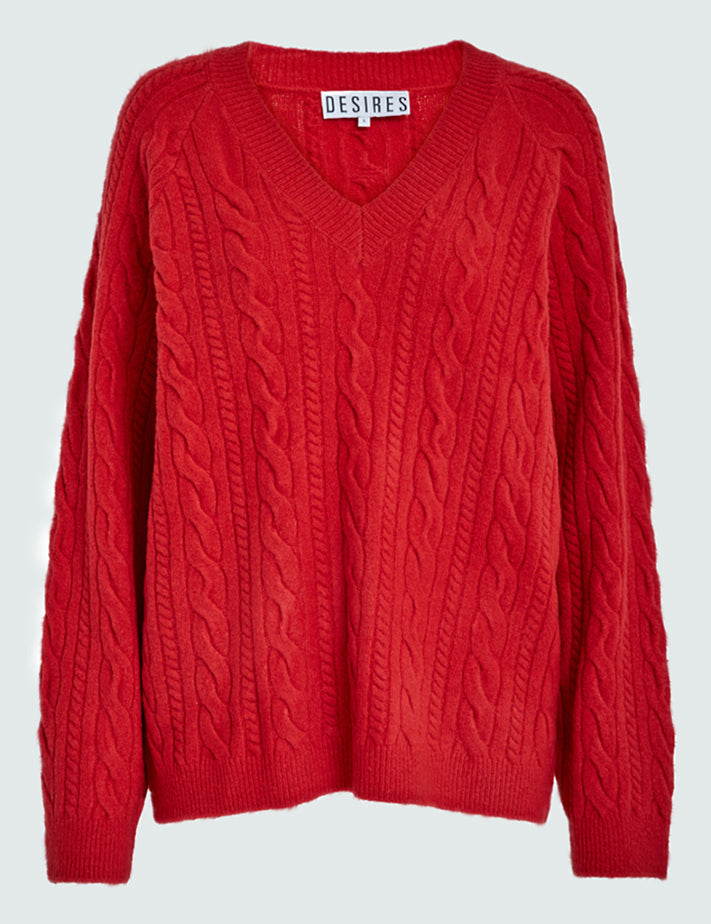 Desires DSPhilipa GRS Pullover Pullover 4049M Aura Orange Mel.