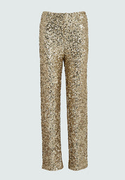 Desires DSRoselyn Sequin Pant Bukser 4363 Safari Sand
