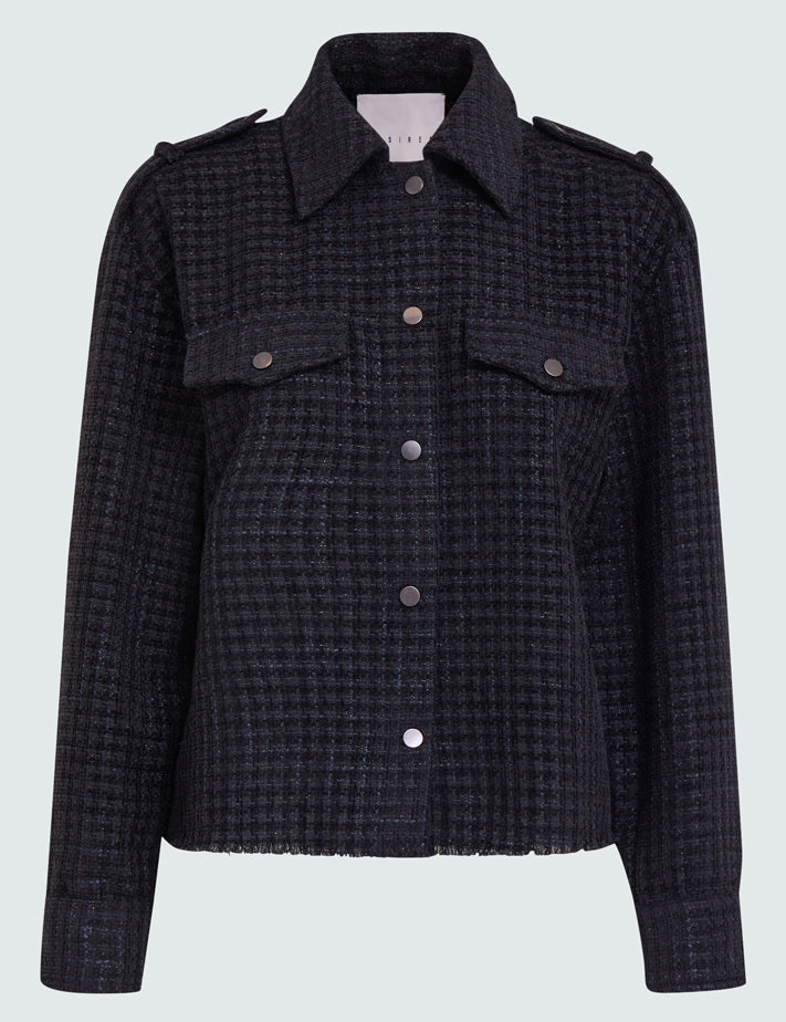 Desires DSRosia Shirt Jacket Jakker Sort