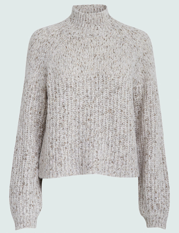 Desires DSSabrina GRS Knit Pullover Pullover 2206M Fog Sand Mel.