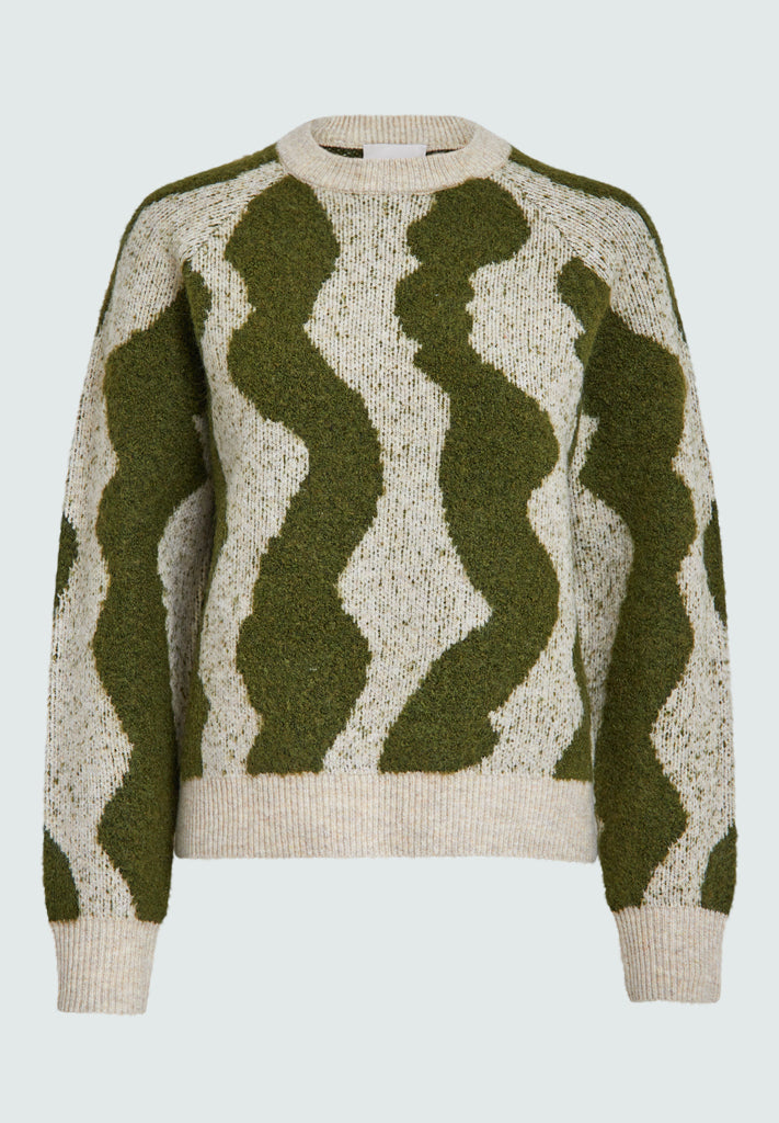 Desires DSSasha GRS Pullover Pullover 3584J Twist of Lime Jacquard