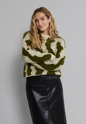 Desires DSSasha GRS Pullover Pullover 3584J Twist of Lime Jacquard