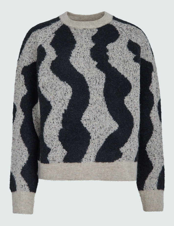 Desires DSSasha GRS Pullover Pullover 9000J Black Jacquard