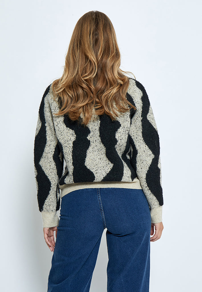 Desires DSSasha GRS Pullover Pullover 9000J Black Jacquard
