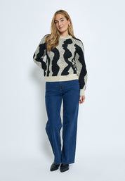 Desires DSSasha GRS Pullover Pullover 9000J Black Jacquard