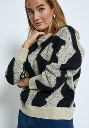 Desires DSSasha GRS Pullover Pullover 9000J Black Jacquard