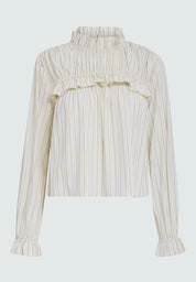 Desires DSSavanna Bluse Bluser 3039S Moss Green Stripe