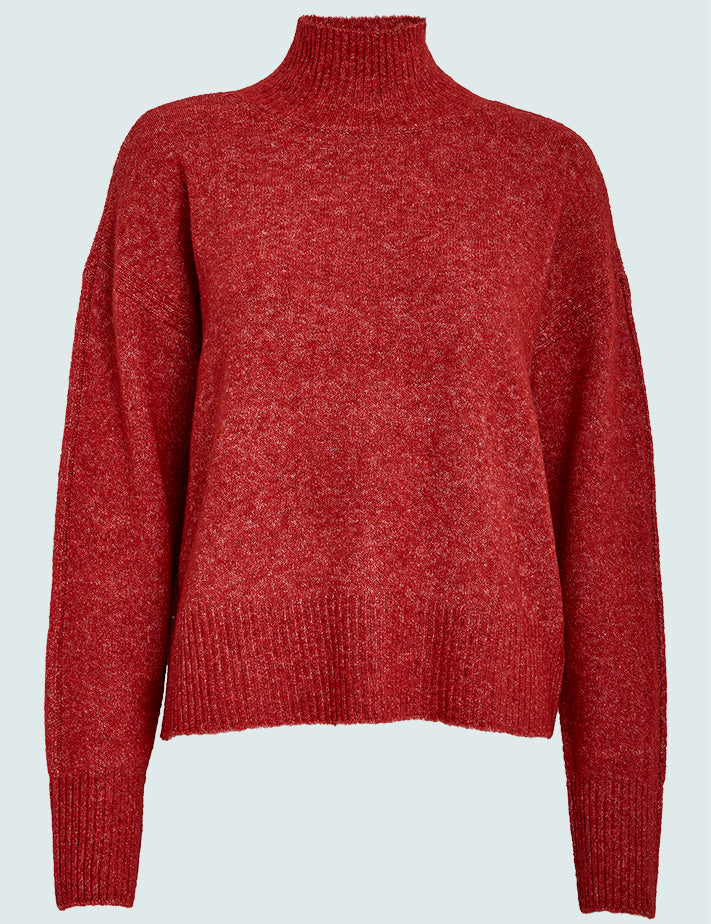 Desires DSSelma GRS Pullover Pullover 4056M Cardinal Red Melange