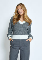 Desires DSSelma GRS Pullover Pullover 9000S Black Stripe