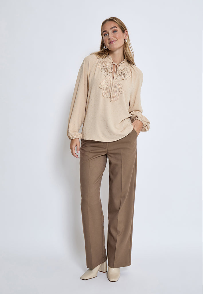 Desires DSShay Bluse Bluser 2206 Fog Sand