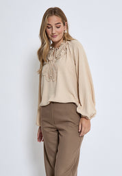 Desires DSShay Bluse Bluser 2206 Fog Sand