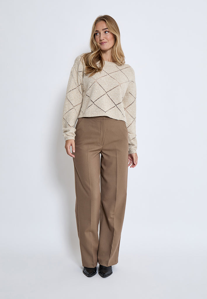 Desires DSShelby Bluse Bluser 2206 Fog Sand