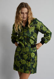 Desires DSShelia Jacquard Jakke Jakker 3039J Moss Green Jacquard