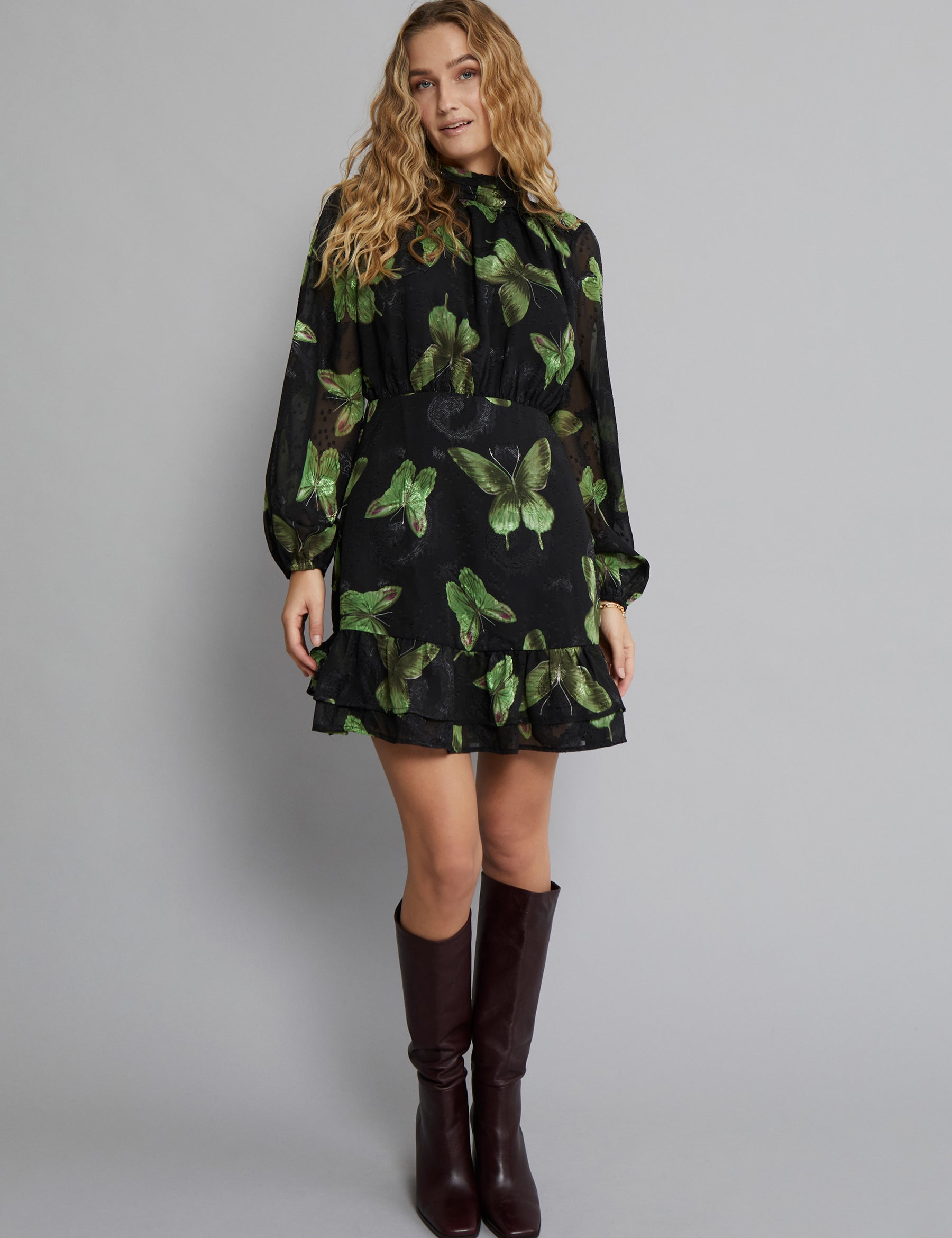 Desires DSSofia Kjole Kjoler 9000P Black Print