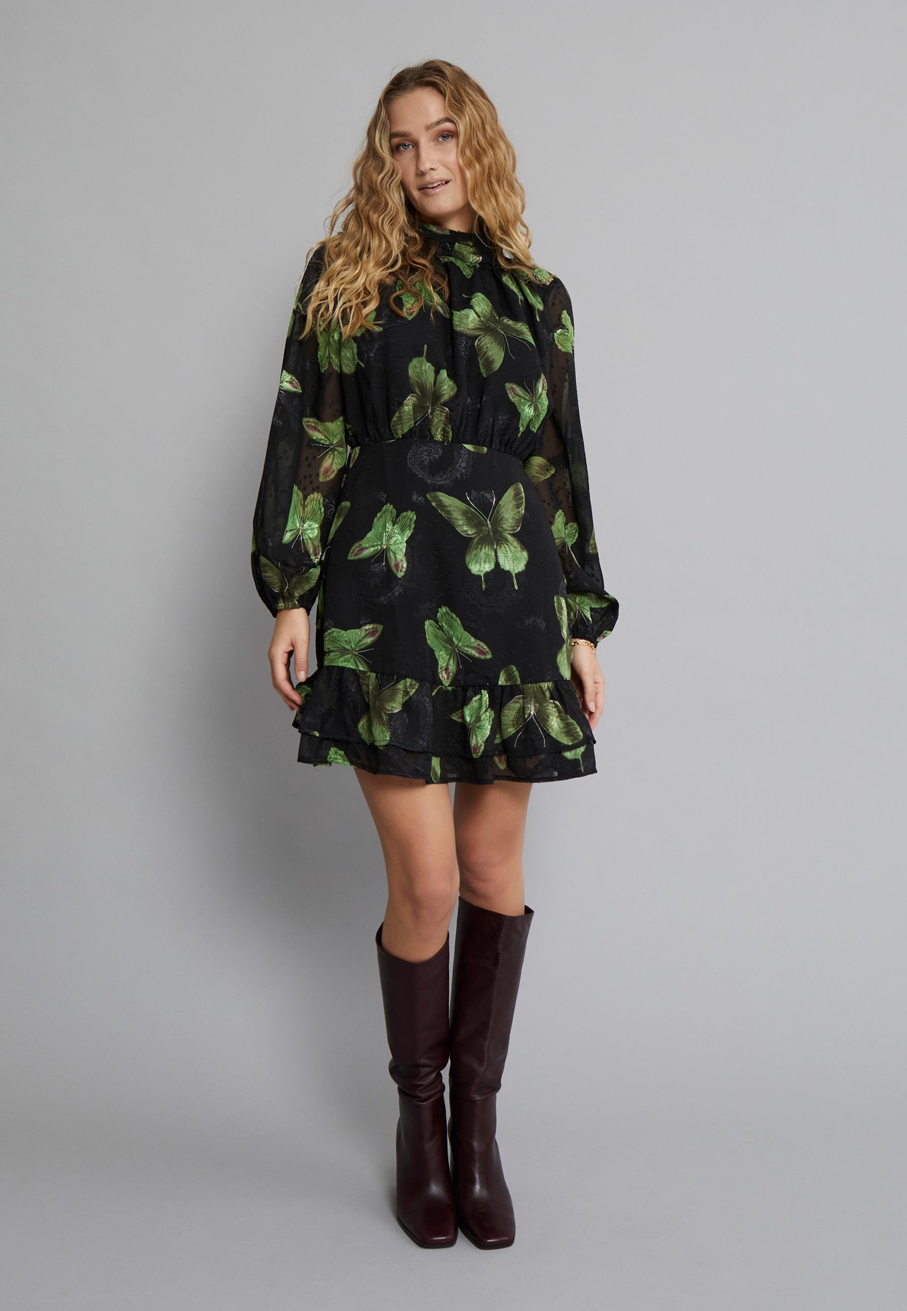 Desires DSSofia Kjole Kjoler 9000P Black Print