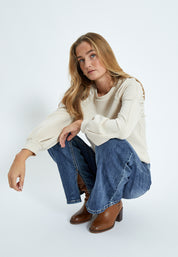 Desires DSSophie Modal Sweatshirt Sweatshirts 0265 Sandshell