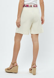 Desires Dalary High Waist Bermuda Shorts Shorts 0002 White Peony