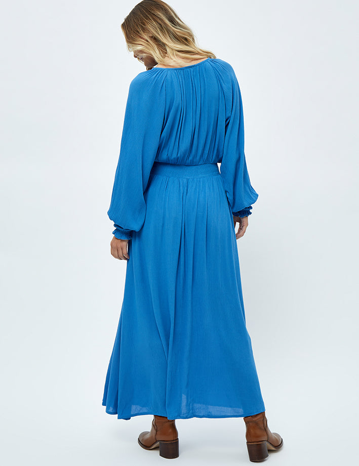 Peppercorn Danea Maxi Kjole Kjoler 2993 Marina Blue