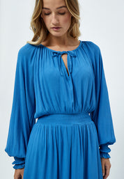 Peppercorn Danea Maxi Kjole Kjoler 2993 Marina Blue
